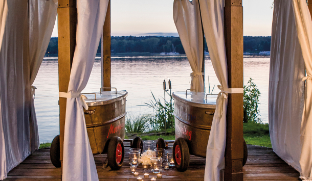 Arrangements in der SaarowTherme