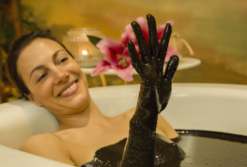 Moorbad mit Moor aus den Wierichwiesen